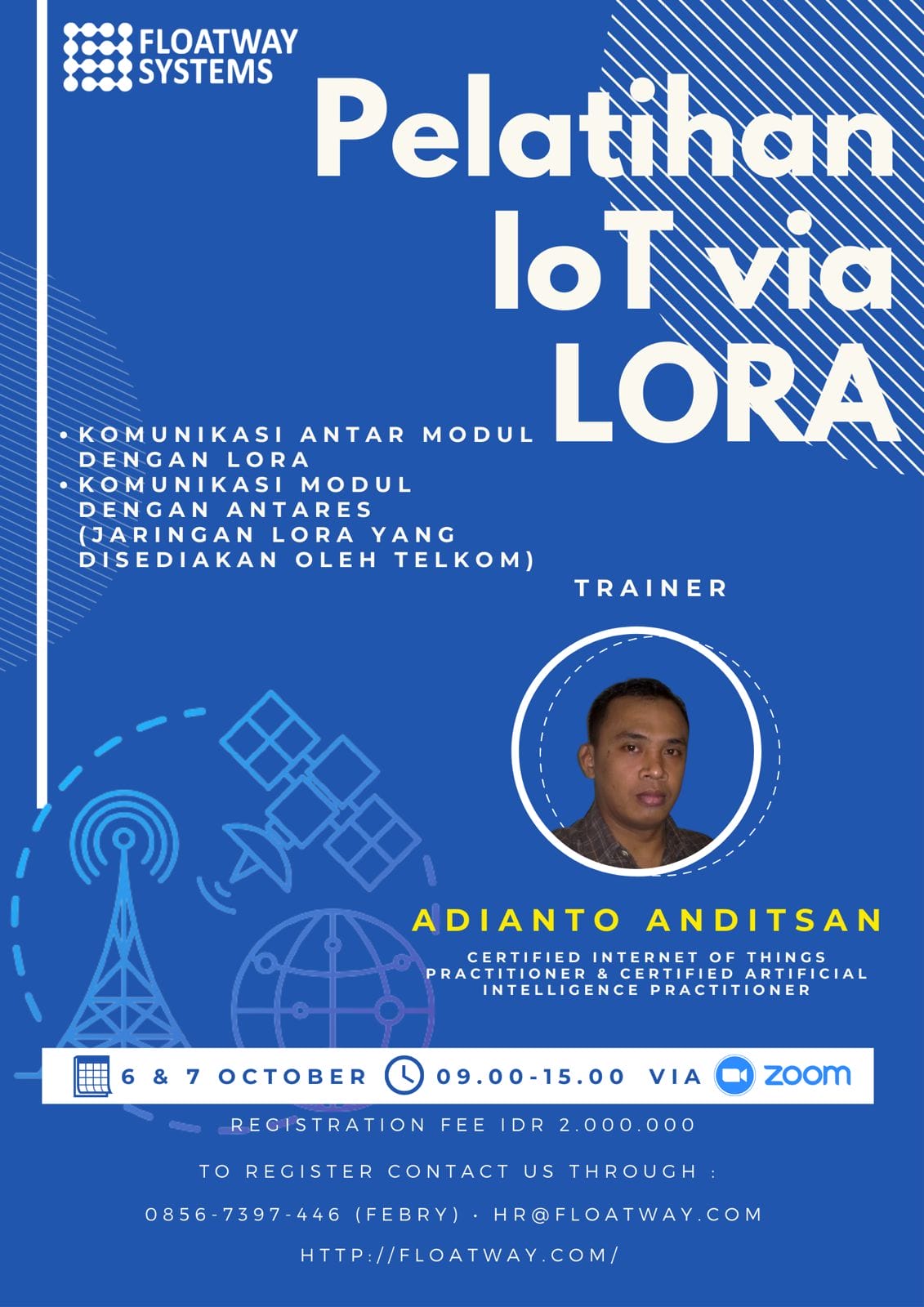 Training PERALATAN LABORATORIUM KOMUNIKASI INTERNET OF THINGS (IOT) VIA JARINGAN | Store PT. Floatway System Training PERALATAN LABORATORIUM KOMUNIKASI INTERNET OF THINGS (IOT) VIA JARINGAN