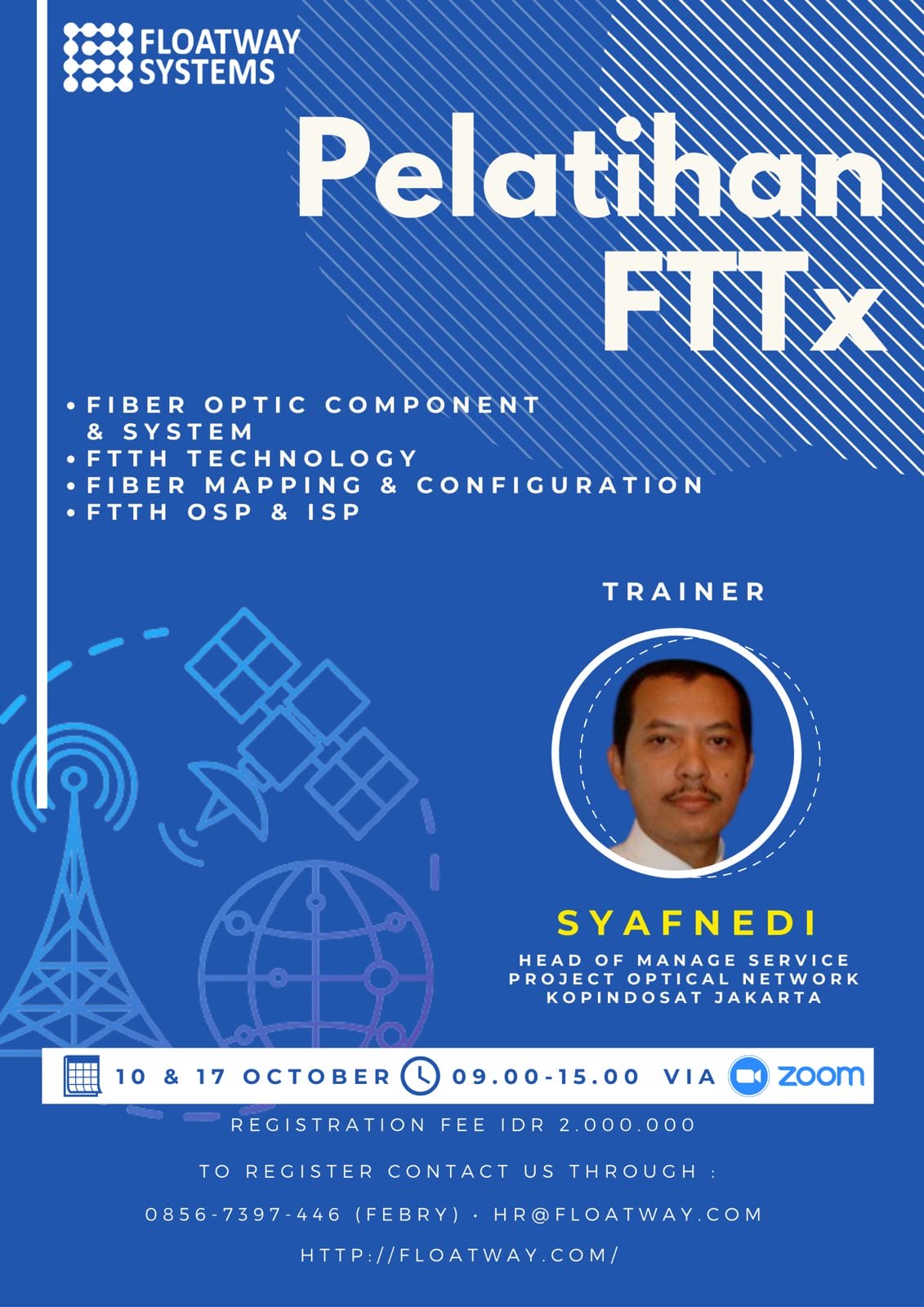 Training LABORATORIUM FIBER TO THE HOME/BUILDING (FTTX) - JARINGAN FIBER OPTIK | Store PT. Floatway System Training LABORATORIUM FIBER TO THE HOME/BUILDING (FTTX) - JARINGAN FIBER OPTIK